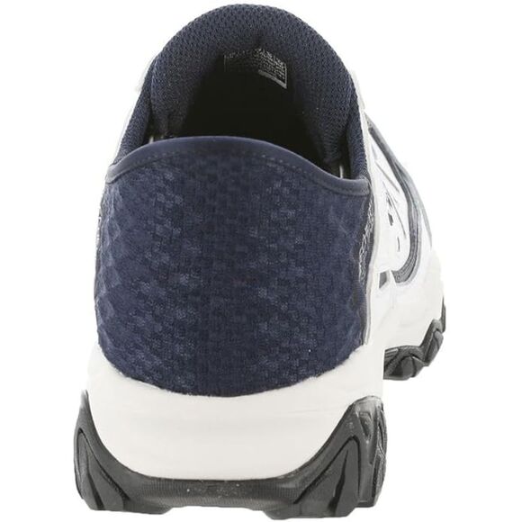 Skechers Men’s Afterburn M. Fit Grill Captain Slip-ins Sneaker White/Navy Size 8 - Picture 5 of 8